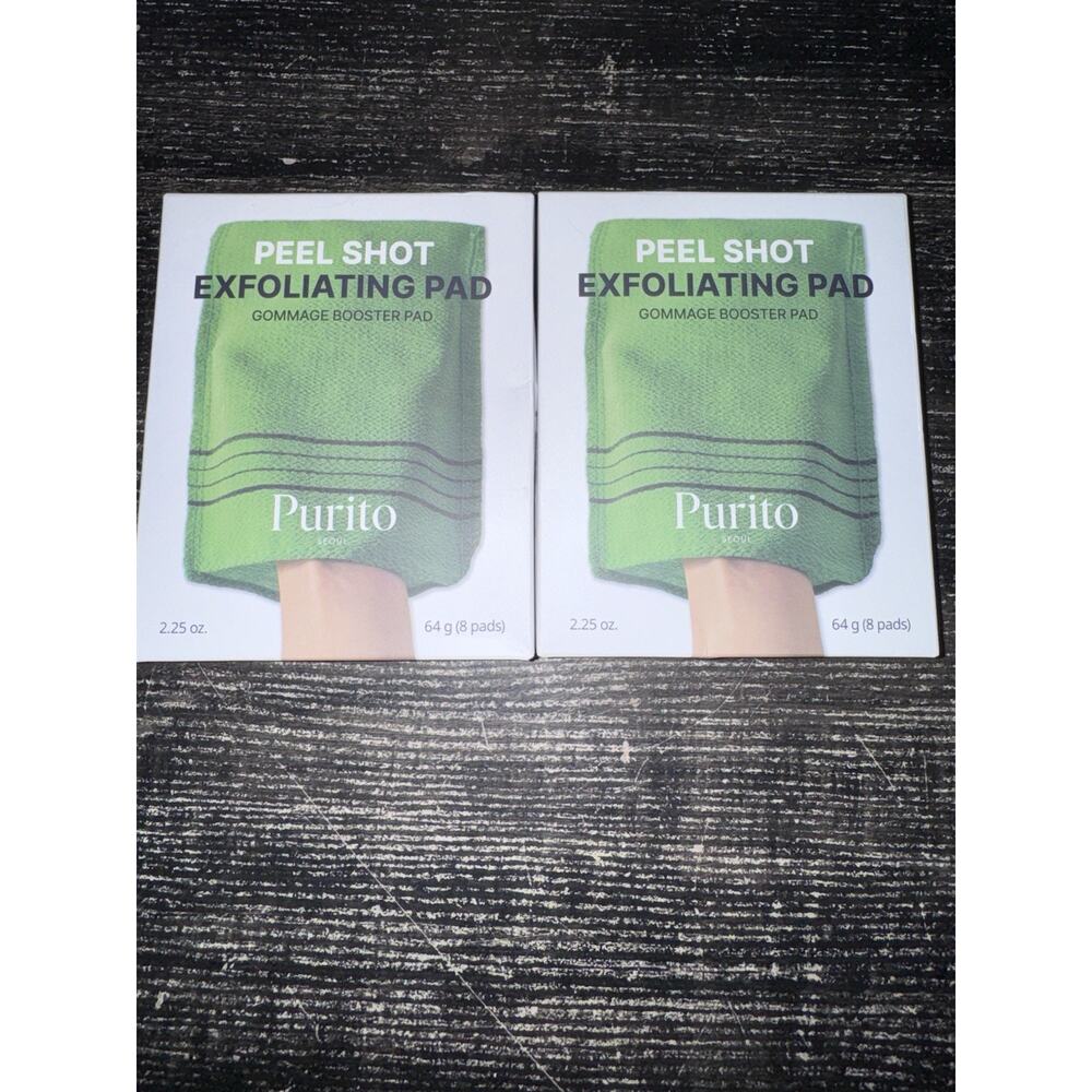 PEEL SHOT Exfoliating Pad | for Blackheads, Whiteheads & Pores | x2